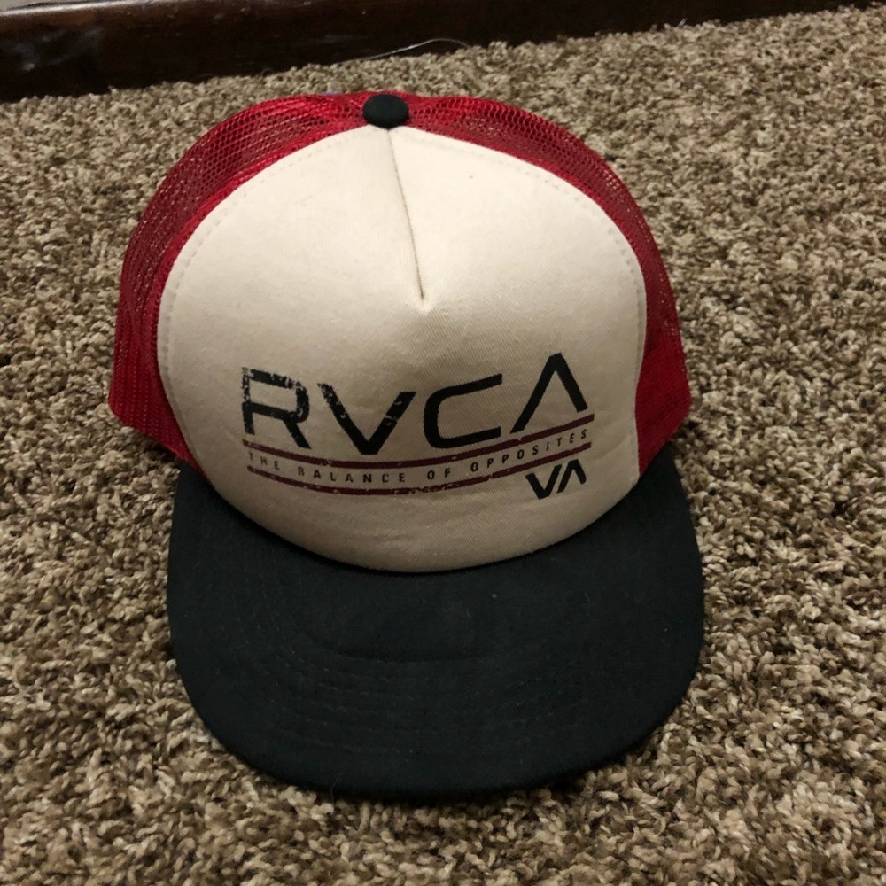 An assortment of mesh hats